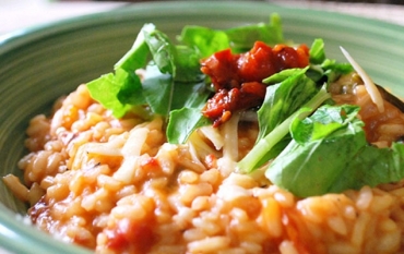 Risoto de tomate seco